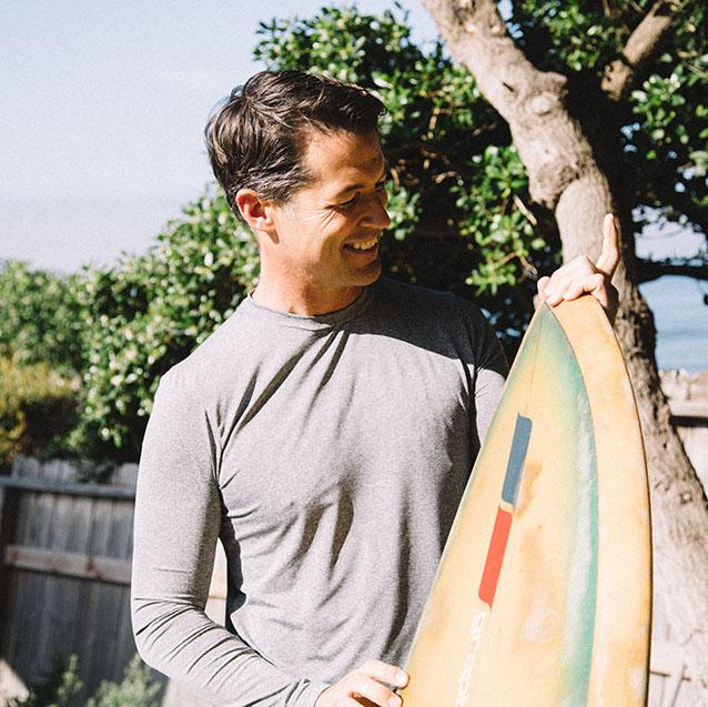 Bu Men’s Long Sleeve Crew Neck UPF 50+