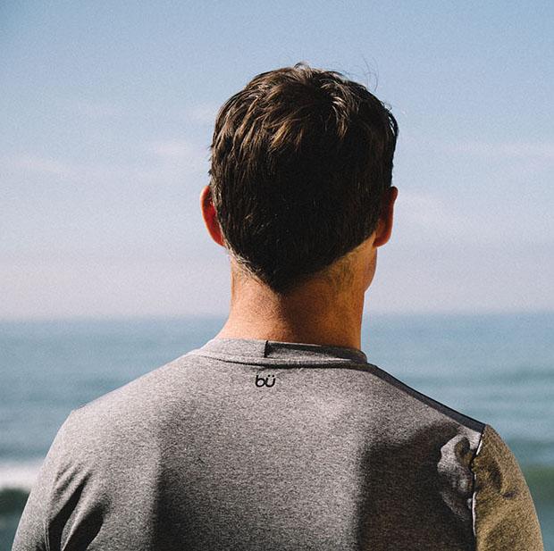 Bu Men’s Long Sleeve Crew Neck UPF 50+