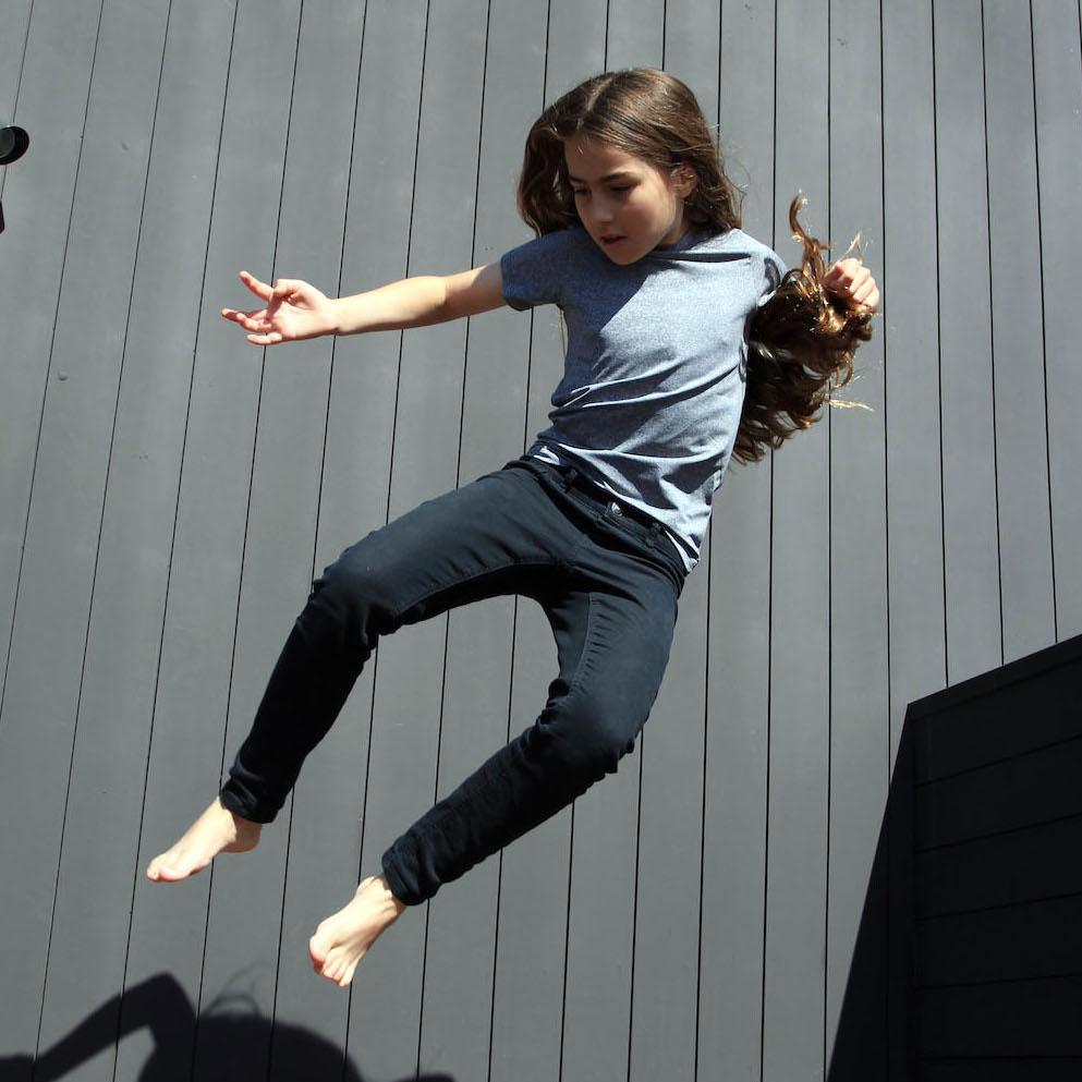 Bu Youth Short Sleeve Crew Neck UPF 50+